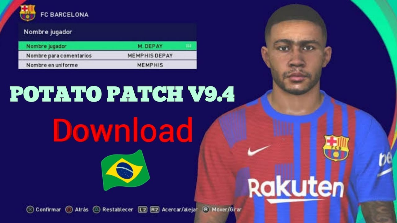 PES 2021 PS3 POTATO PATCH V 9.4 [BLUS] E [BLES]