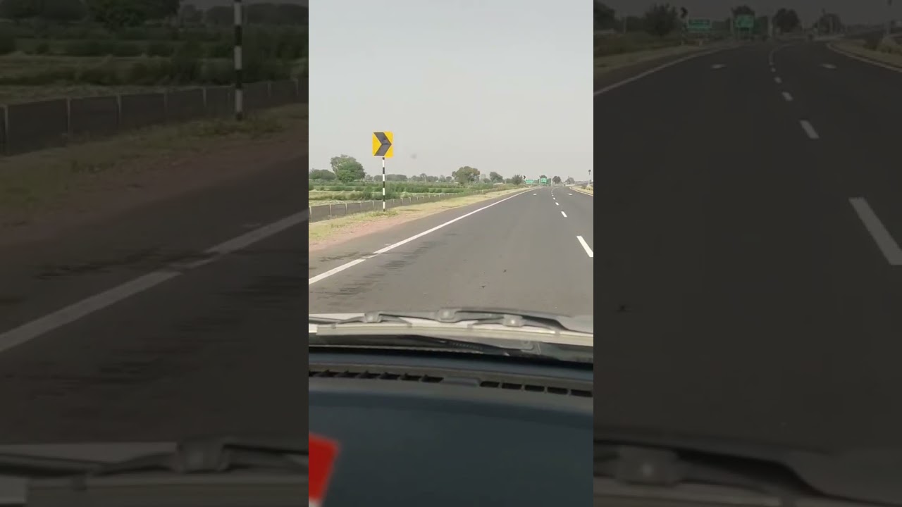 Hathras to mathura highway #driving #roadvibes #mathuravrindavan