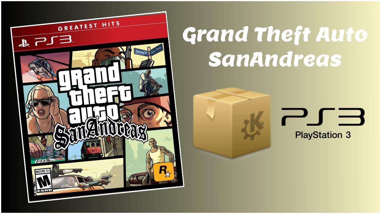 Grand Theft Auto SanAndreas PKG PS3