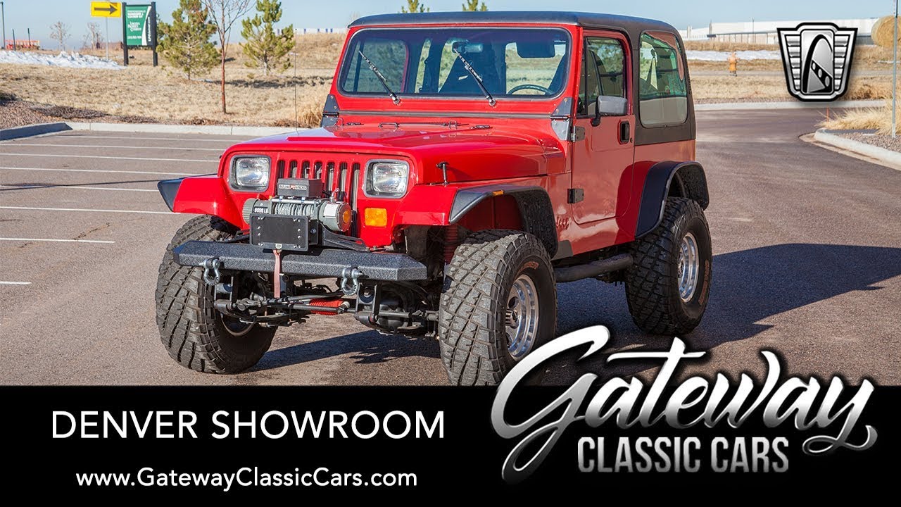 1993 Jeep Wrangler YJ, Gateway Classic Cars - Denver #701