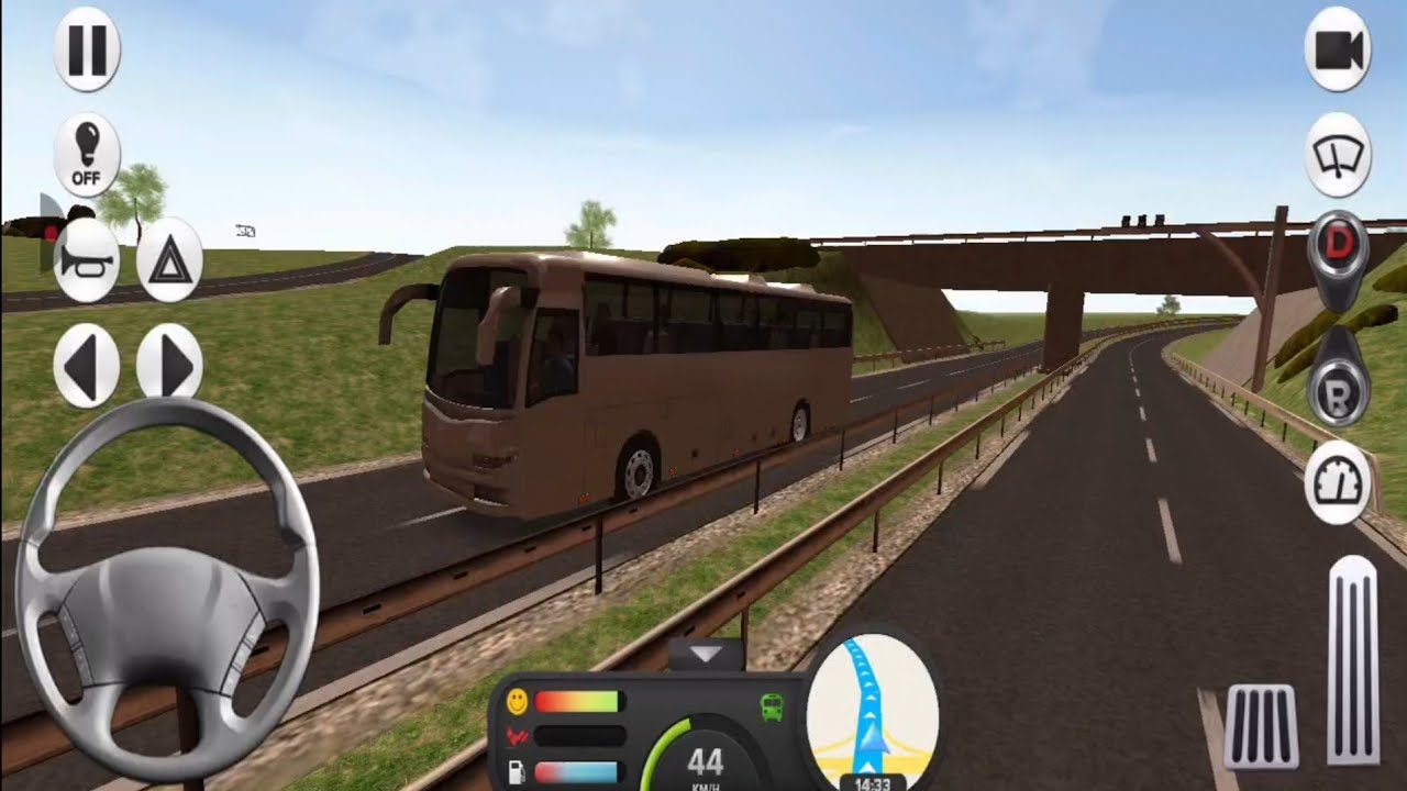 Pro Bus Driver Career Mode | Realistic Coach Bus Simulator Gameplay