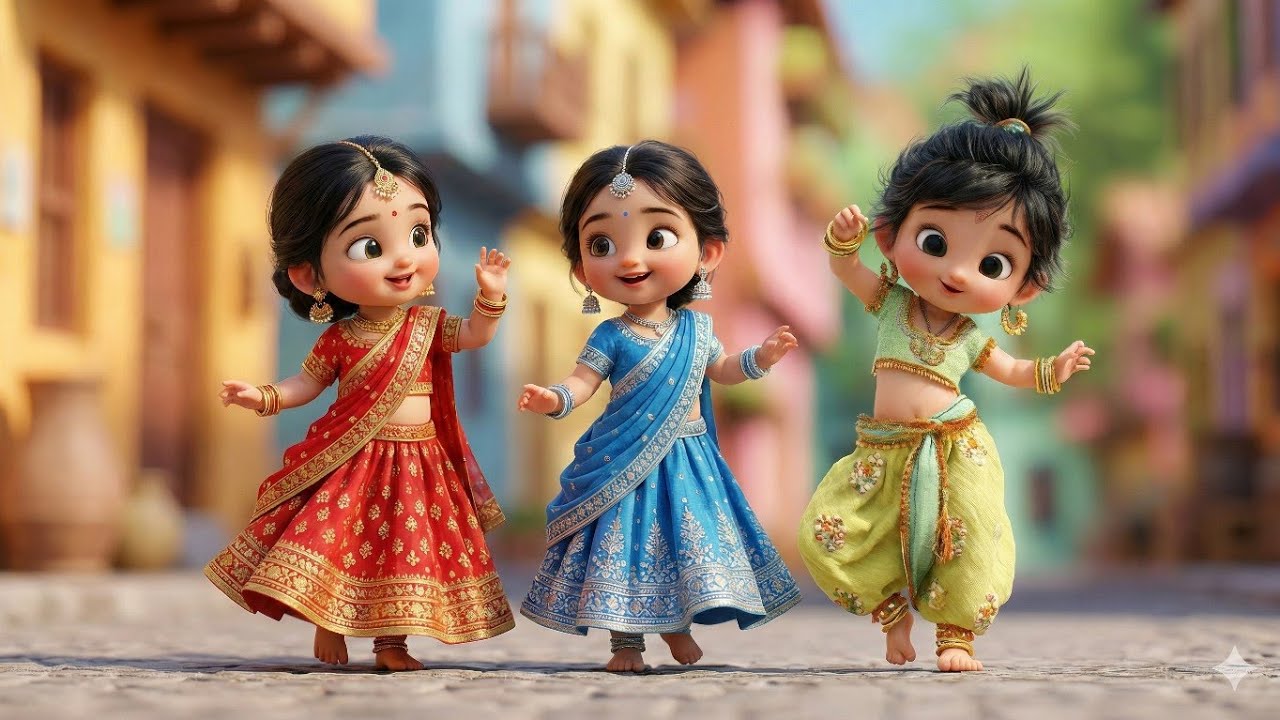 Super Cute Desi Baby Dance Video 😍🔥 | Heart Melting Moments 💖 #ai_cartoons_star 