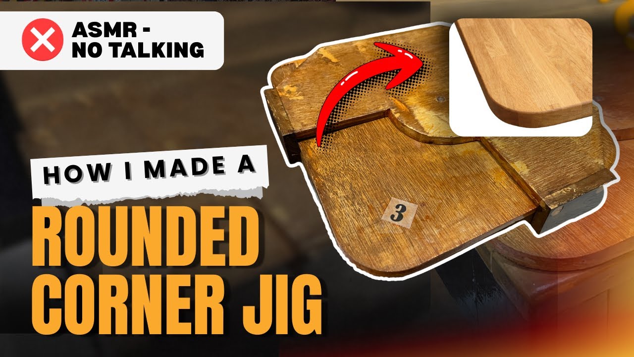 DIY rounded corner jig from a scrap wood