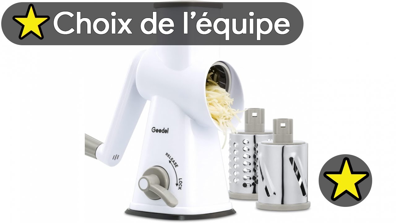 🏆 TOP 3 MEILLEUR RAPE A FROMAGE ROTATIVE A MANIVELLE 2025 🧀