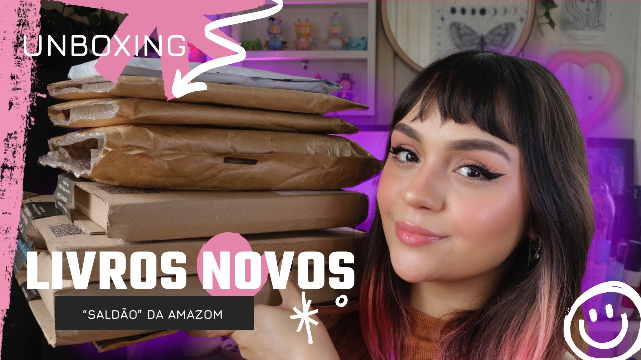 comprei livros novos na amazon | @Just Steh