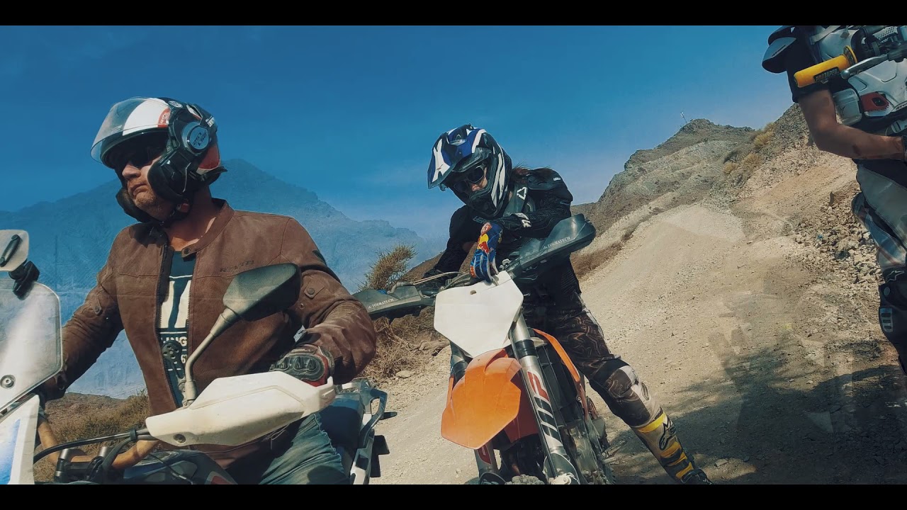 desert mountain fun 😅 africa twin.