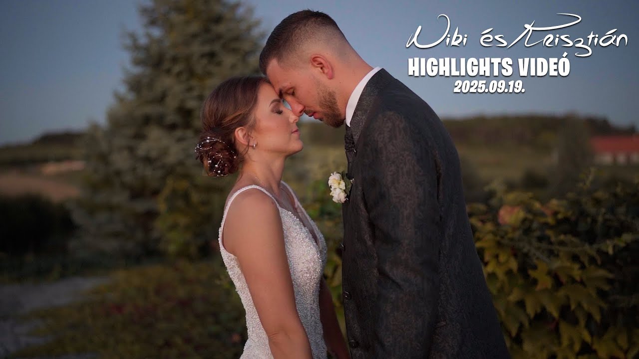 Niki és Krisztián HIGHLIGHTS videó | Etyek - Czimeres Pálinka 2025 | Divideo Wedding Films