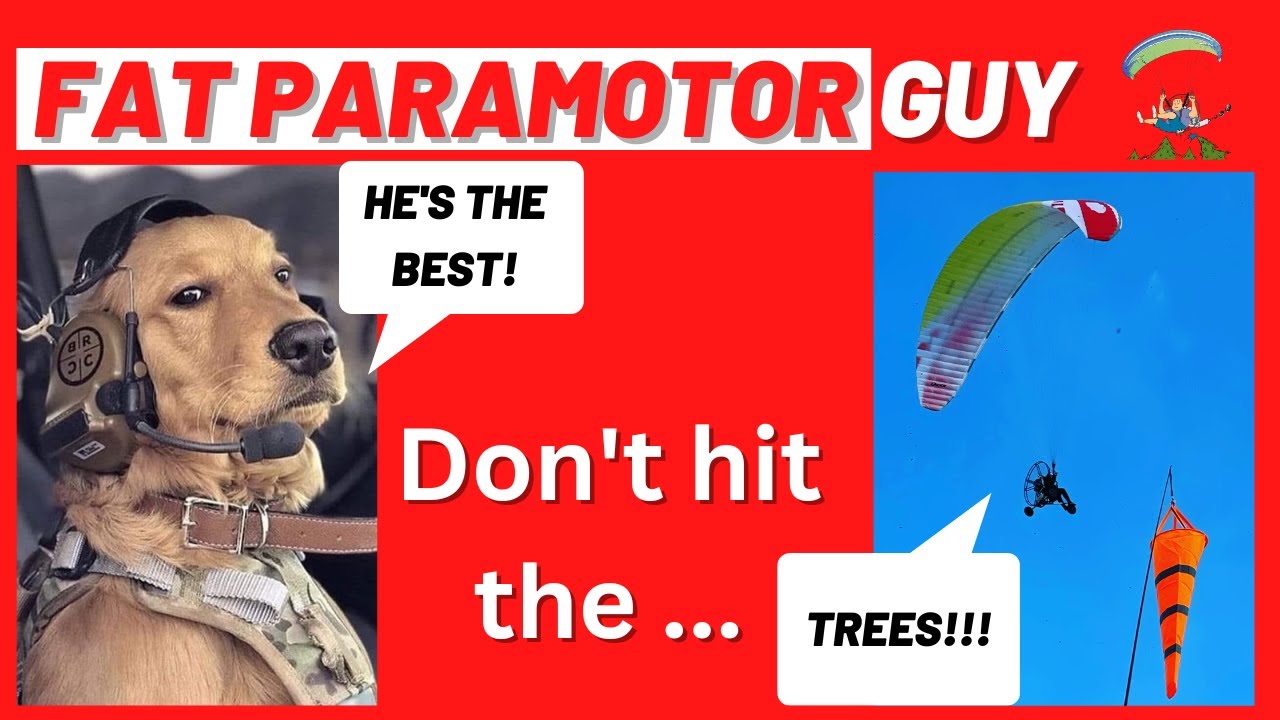 Don't Hit The Trees! - Fat Paramotor Practice