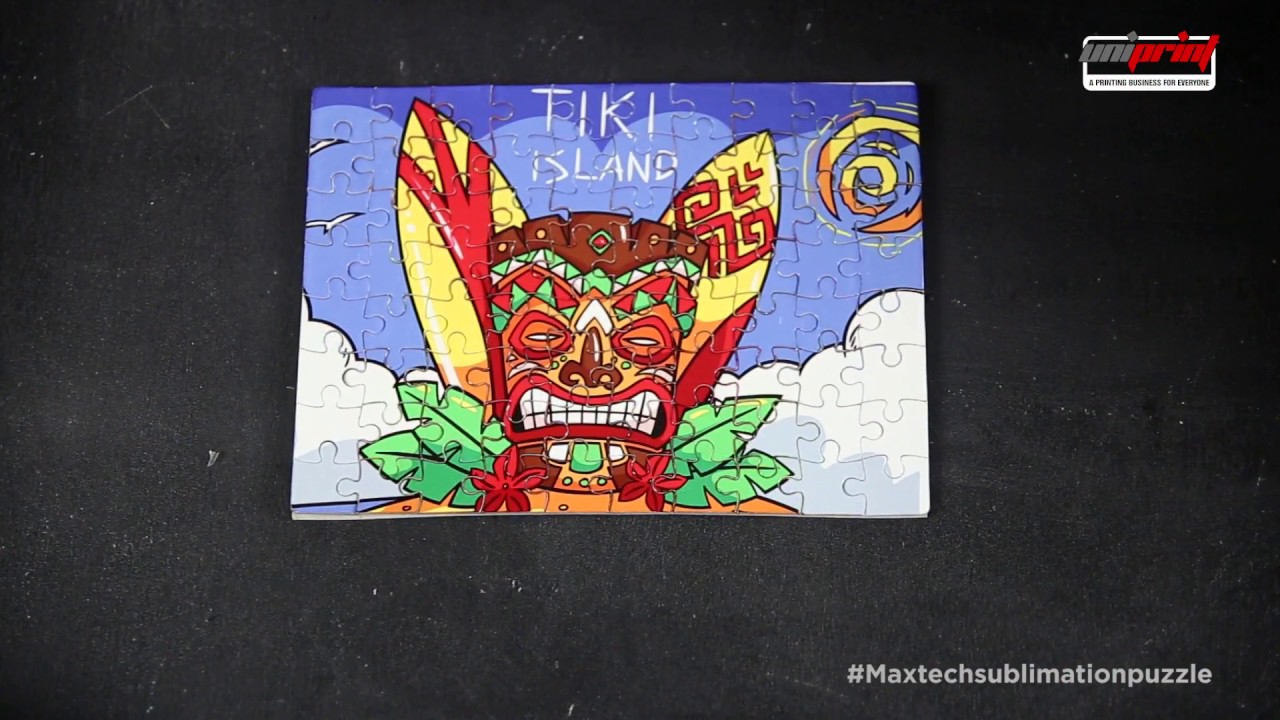 How to print on Sublimation Puzzle