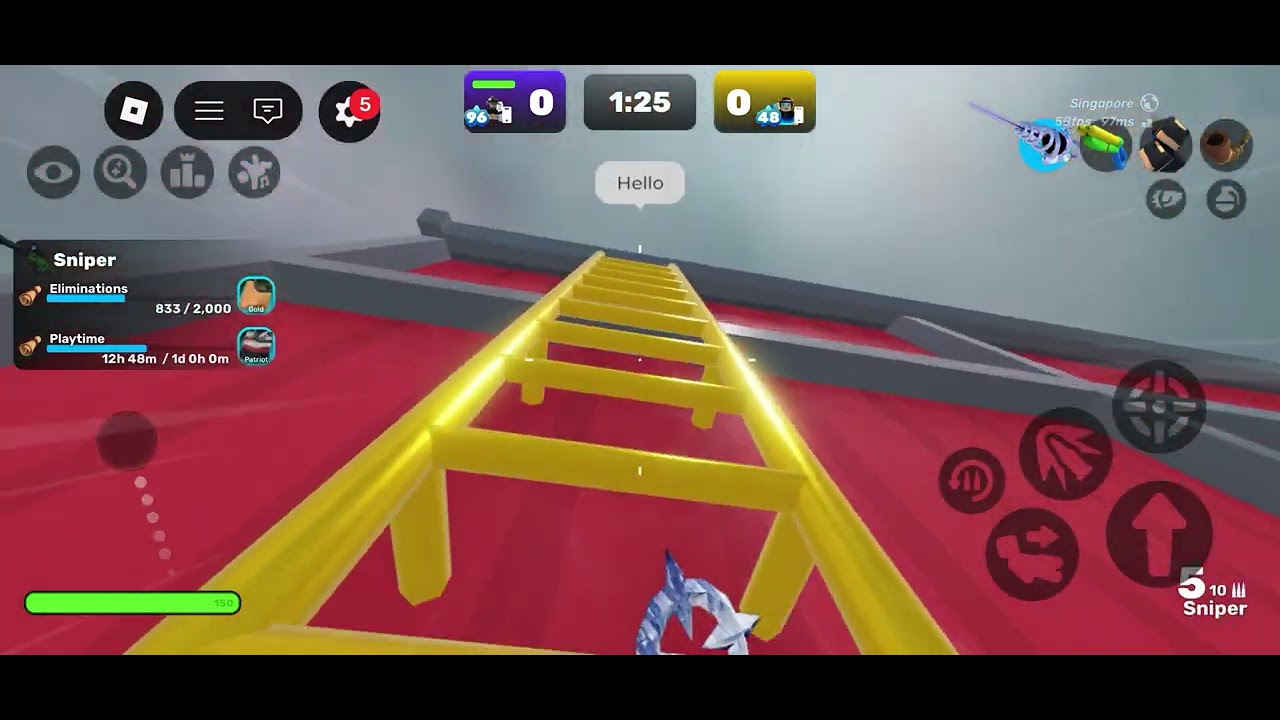 1v1ing kids to get a 7 ws 