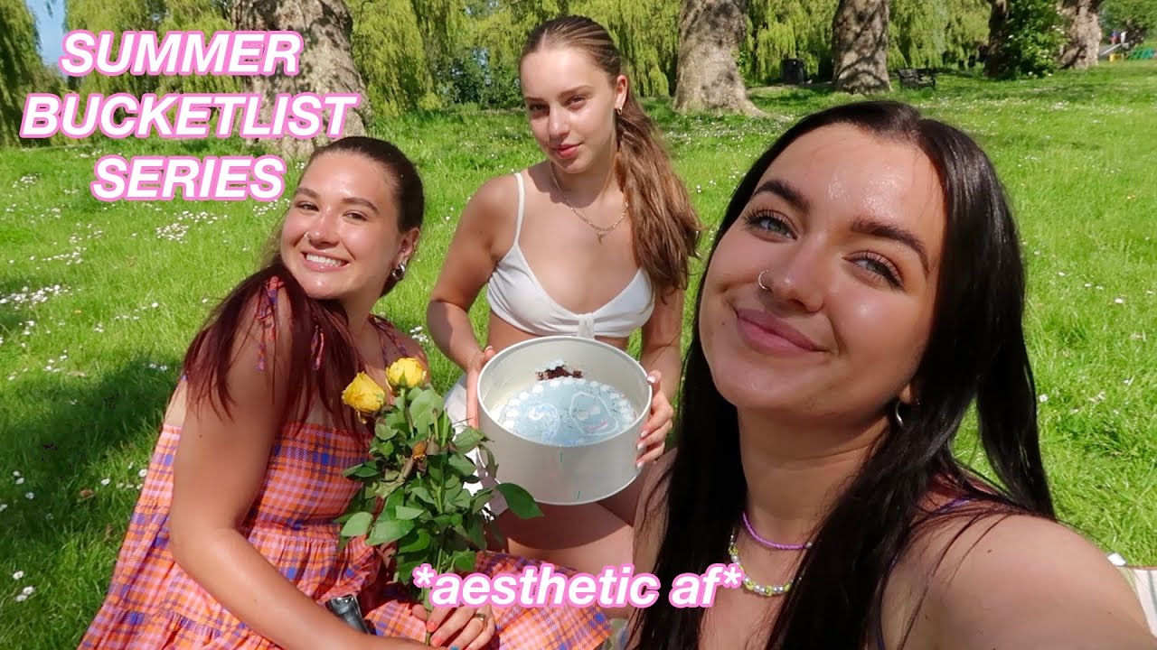 SUMMER HAS BEGUN !! pinterest picnics, cook with us & sunset swims *all the vibes*
