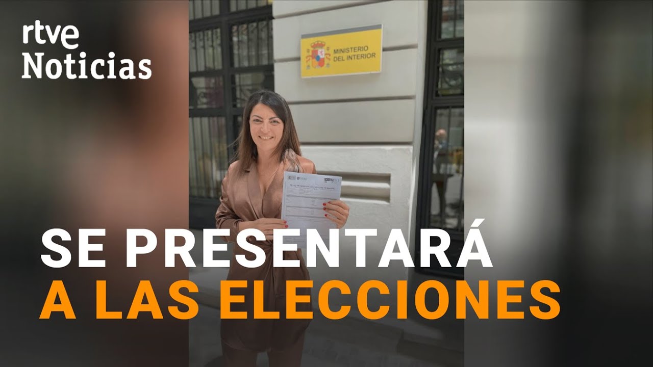 MACARENA OLONA registra un NUEVO PARTIDO llamado 'CAMINANDO JUNTOS' | RTVE Noticias