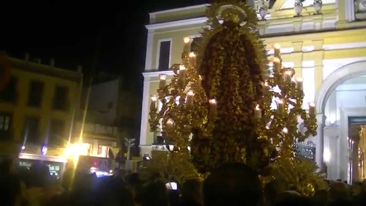 Procesion de la Virgen del Rosario de San Gil 2014