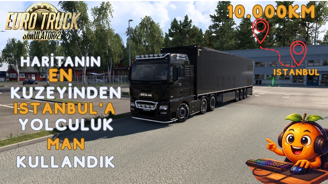 🚛💥 MAN TIRIYLA VİRAJ SAVAŞI! | ETS 2 KAZA & KOMEDİ