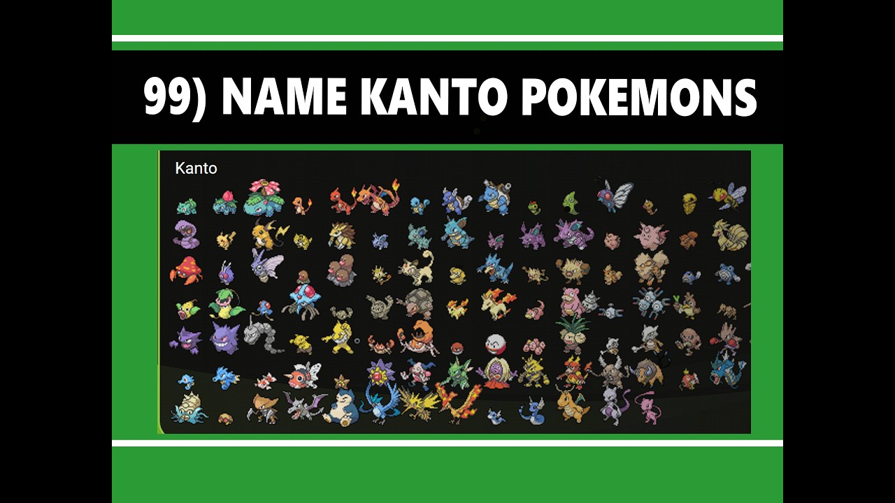 (Day 99) Naming 151 Kanto Pokemon... beat my score...