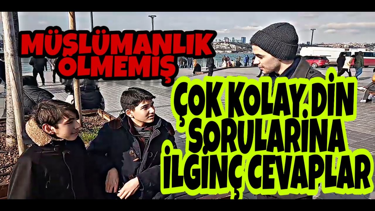 Sokak röportajı /Gençler Dinini Ne Kadar Biliyor?