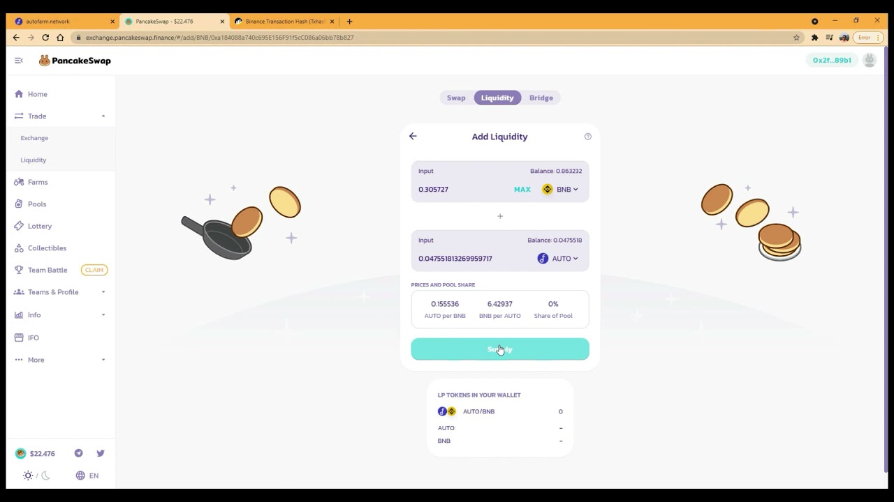 How to Yield Farm Auto - Binance Smart Chain DeFi (Guide)