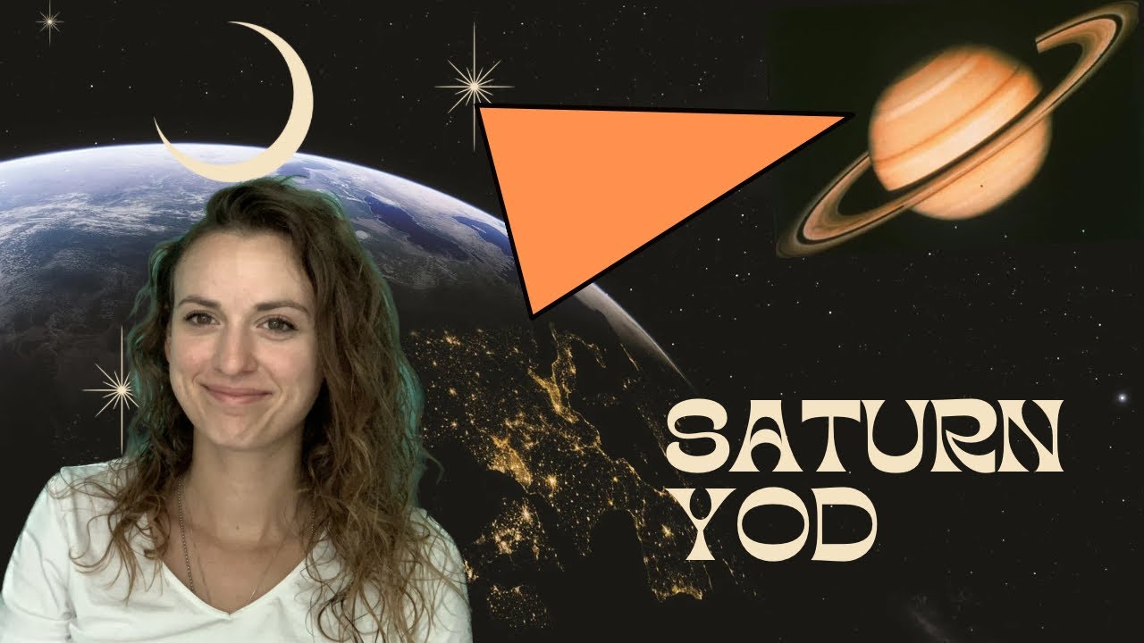 Saturn Apex Yod - Saturn Finger of God Astrology Birth Chart
