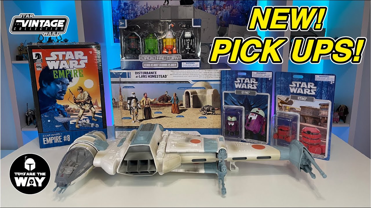 Star Wars The Vintage Collection | Disney Droid Factory Pickups | B2EMO Andor | Toy Haul