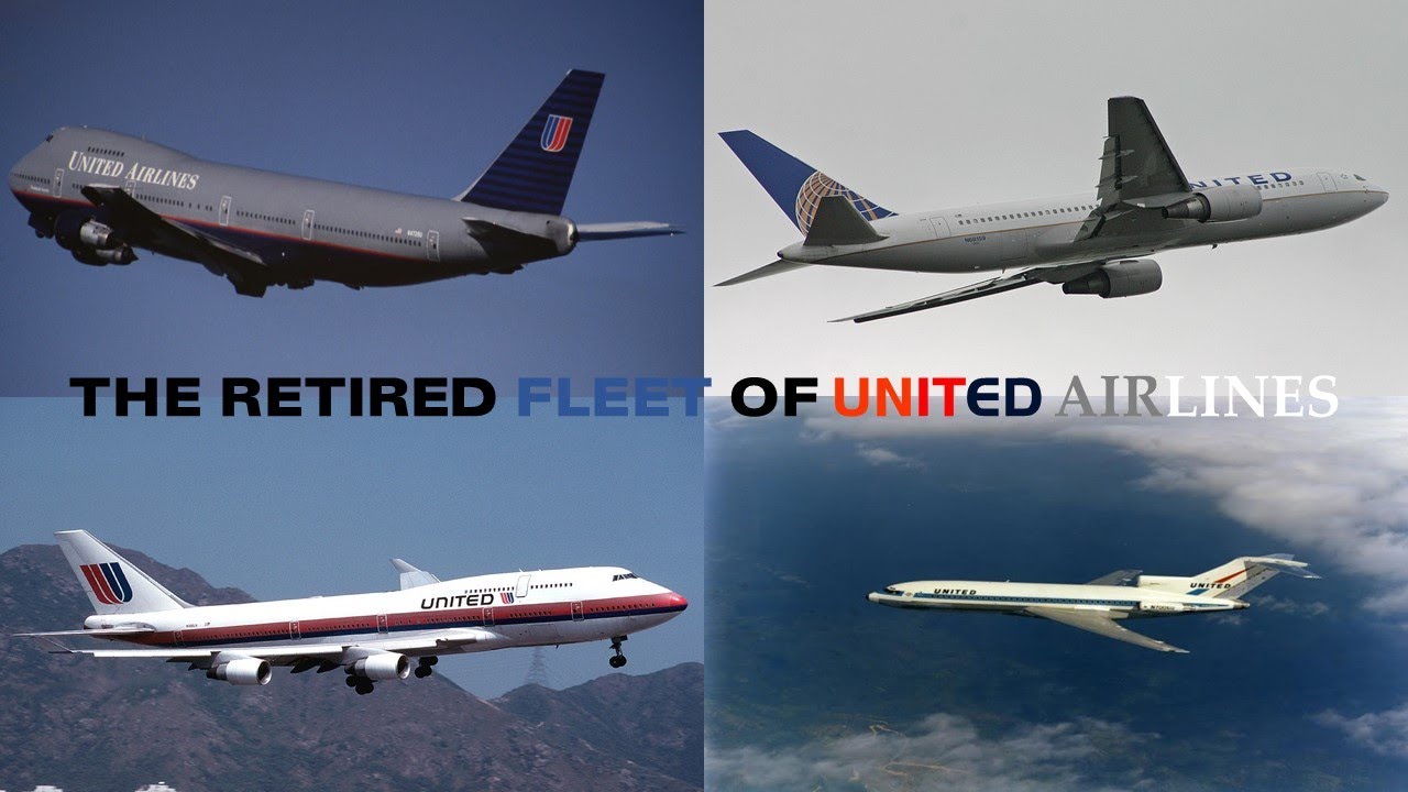 The Retired Fleet of United Airlines