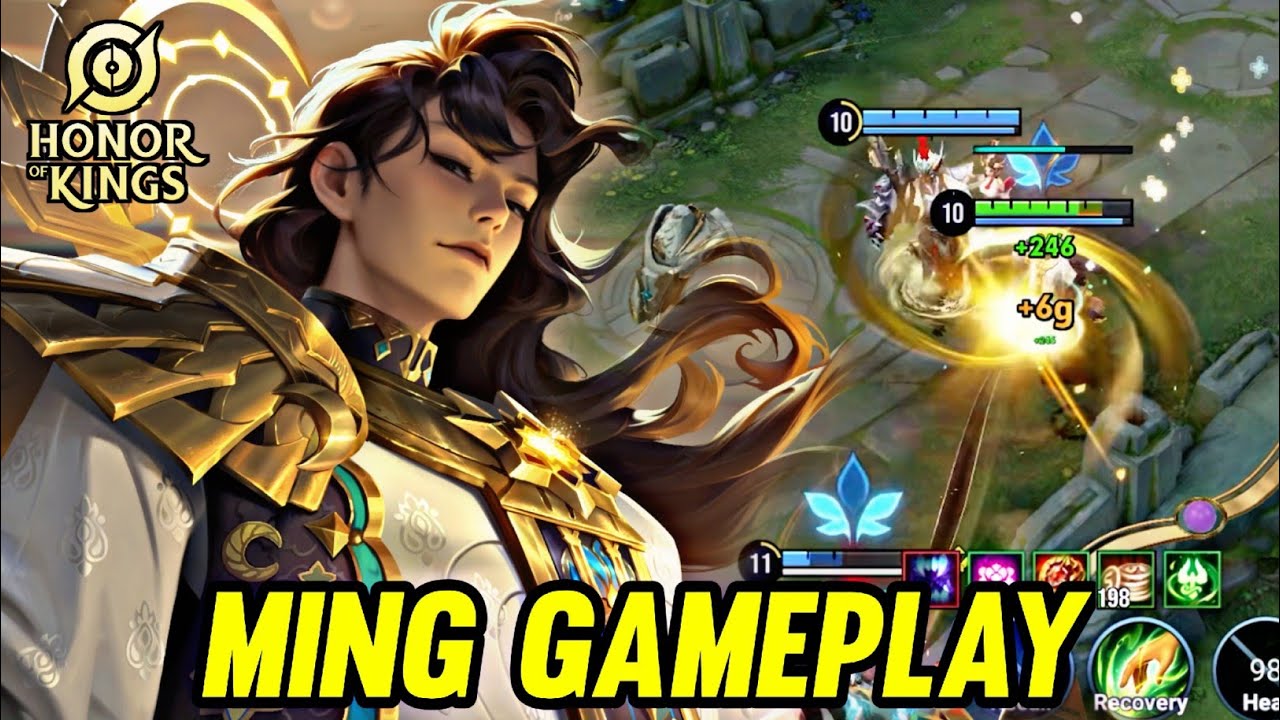 HOK : MING GAMEPLAY | IN SUPPORT - HONOR OF KINGS