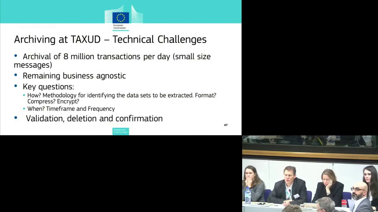 4 Meet eArchiving Brussels 2019 12 04 TAXUD Kr&ouml;ner