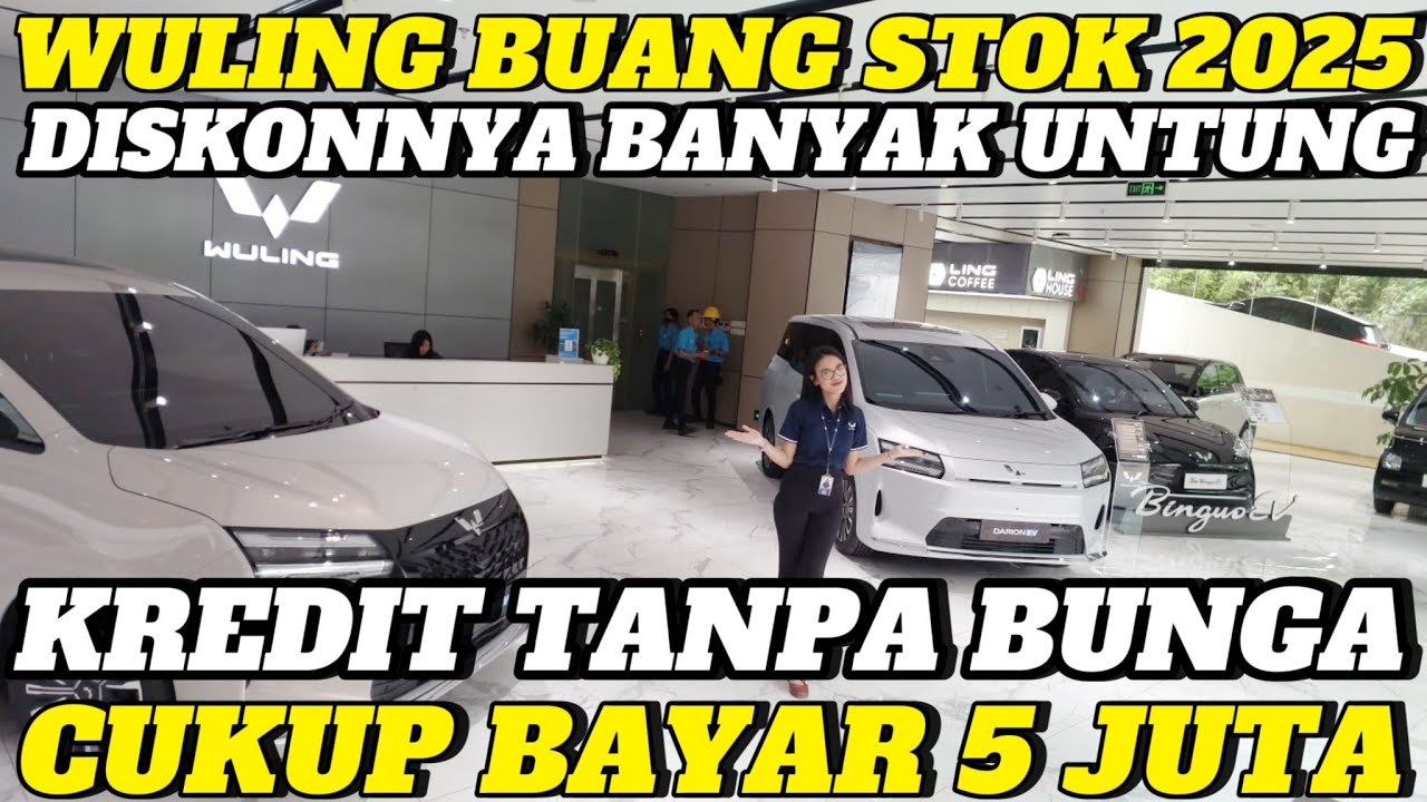 WULING PROMO BESAR-BESARAAN‼️Diskon Banyak Untung nya, Kredit Tanpa Bunga