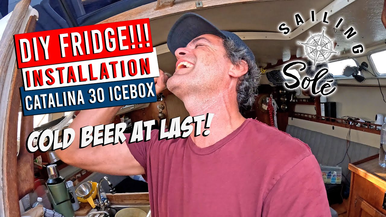 🥶DIY BOAT ICEBOX to FRIDGE Conversion | STEP BY STEP INSTALLATION 