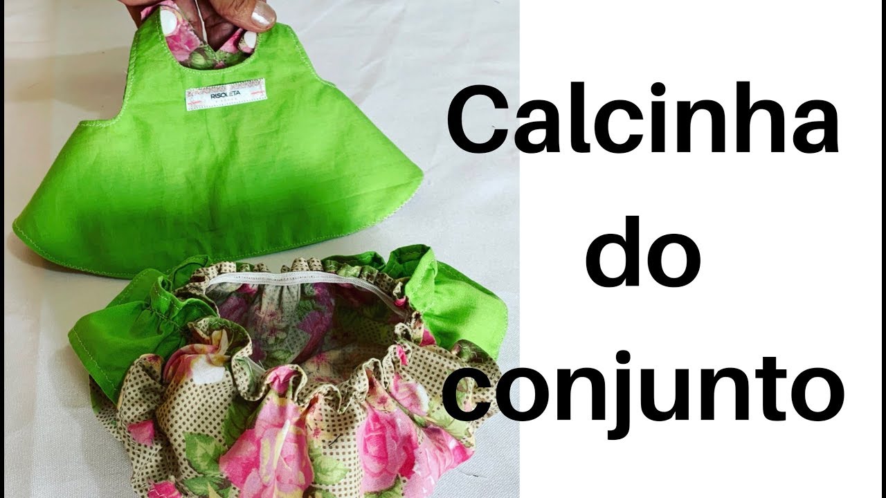 DIY - CALCINHA para BABY ALIVE e OUTRAS BONECAS - Risoleta