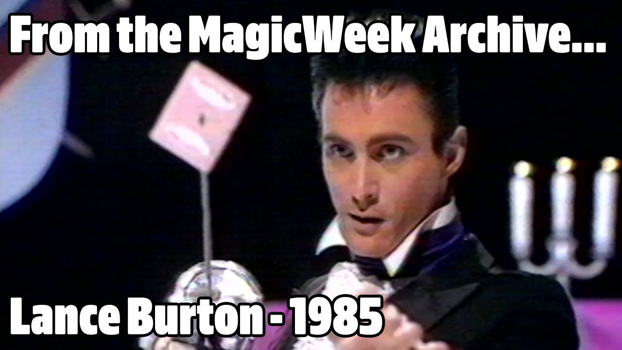 Lance Burton - Magician - The Paul Daniels Magic Christmas Show - 1985