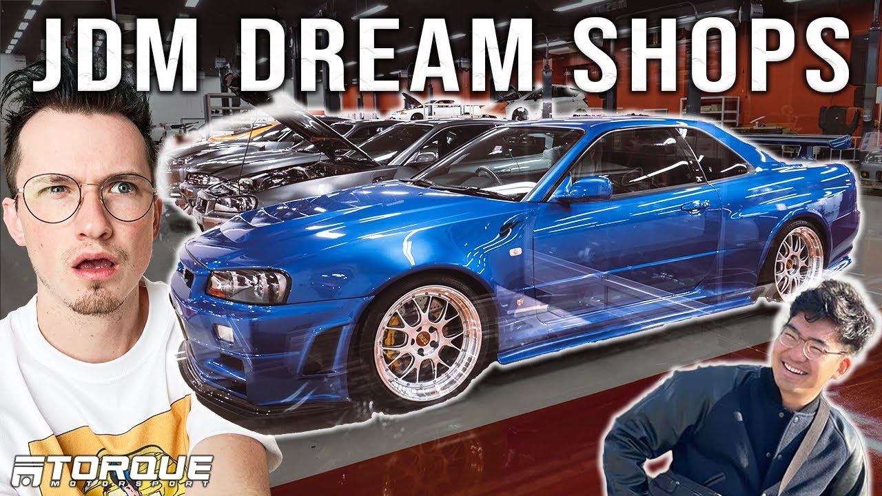 The BEST Japan Car Tuning Shop Tour You've Ever Watched