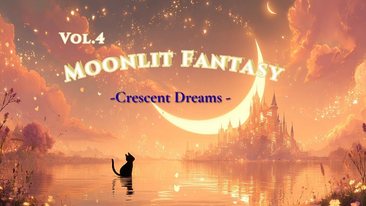 Steps Into the Enchanted Horizon 【No.4】🌙🐈   🍀 Calm Fantasy Ambience for Focus 🍀