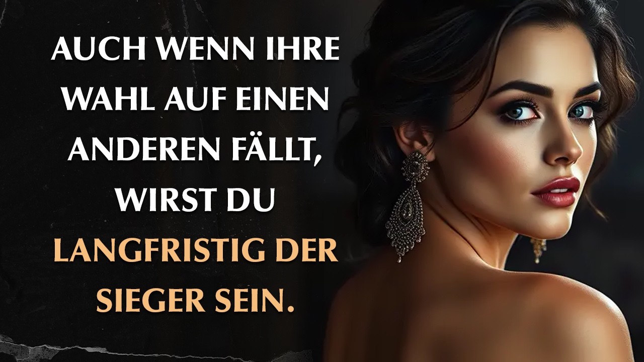 Wenn sie einen anderen Mann wählt, lass sie gehen – dann gewinnst du | Stoizismus