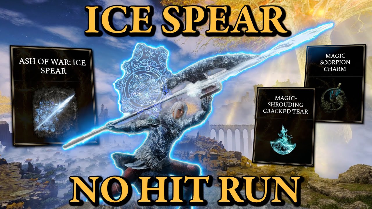This Ash Of War Is BROKEN! Ice Spear No Hit Run