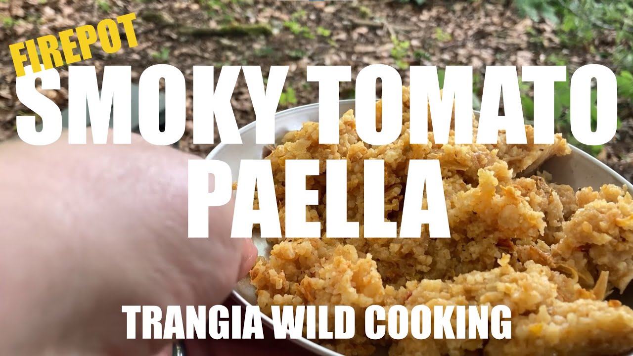 Firepot Smoky Tomato Paella Review - Trangia Wild Cooking
