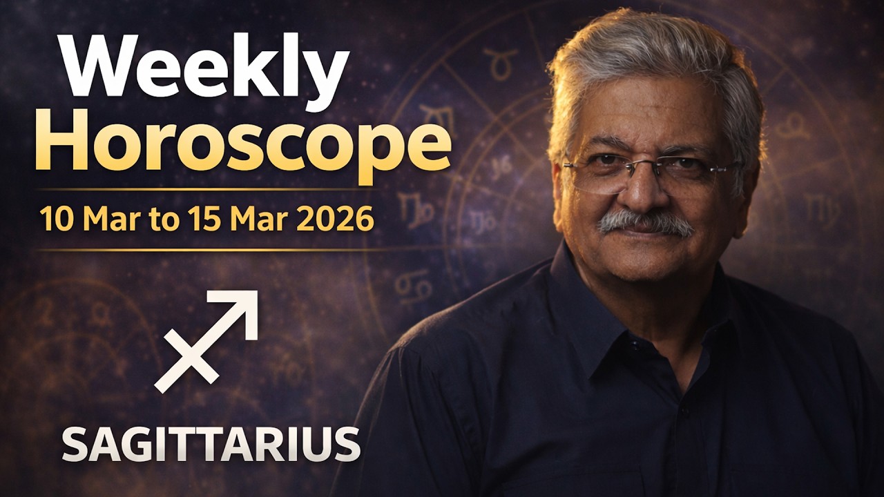 Sagittarius Weekly Horoscope  | 10 March  to 15 March  2026 |  Syed M Ajmal Rahim