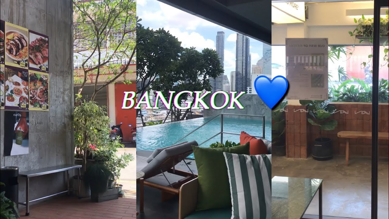 Bangkok🇹🇭03_혼자 방콕여행 호캉스🩵 두짓D2삼얀 호텔, 나만알고싶은카페 Tur Gub Chan, Van Coffee,나이쏘이,송왓로드,Hit the road,굿굿즈