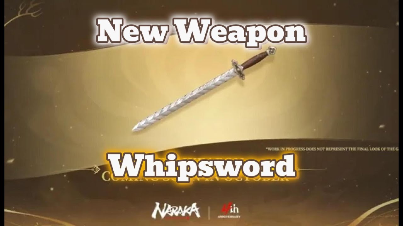 #narakabladepoint Review New Weapon - Whipsword