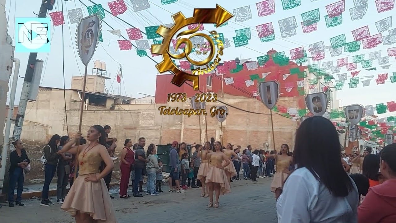 Desfile del 50 Aniversario del CBTis Nº57