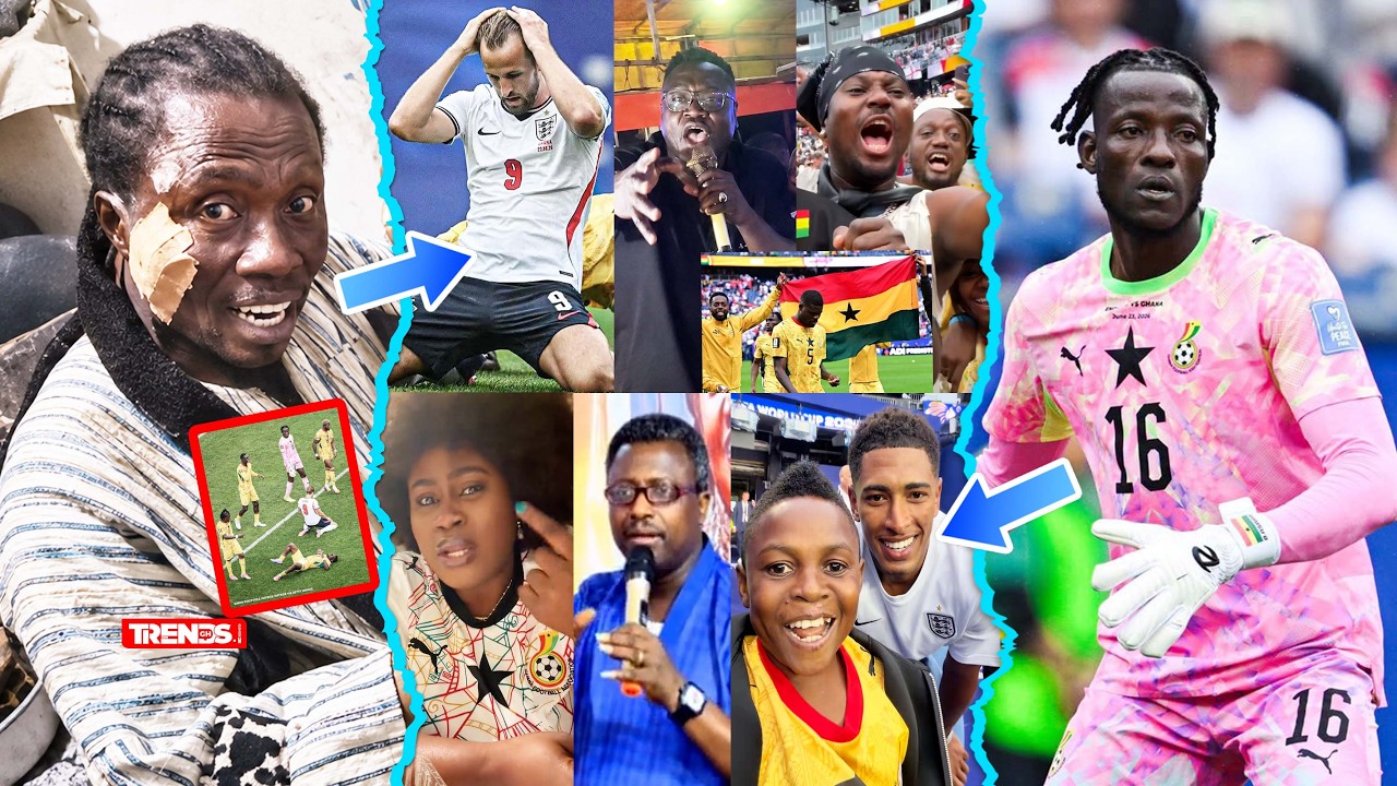 England vs Ghana Draw! Countryman, Celebrities Jubilate; Kwaku Bonsam Speak On Harry Kane; Opambour🔥