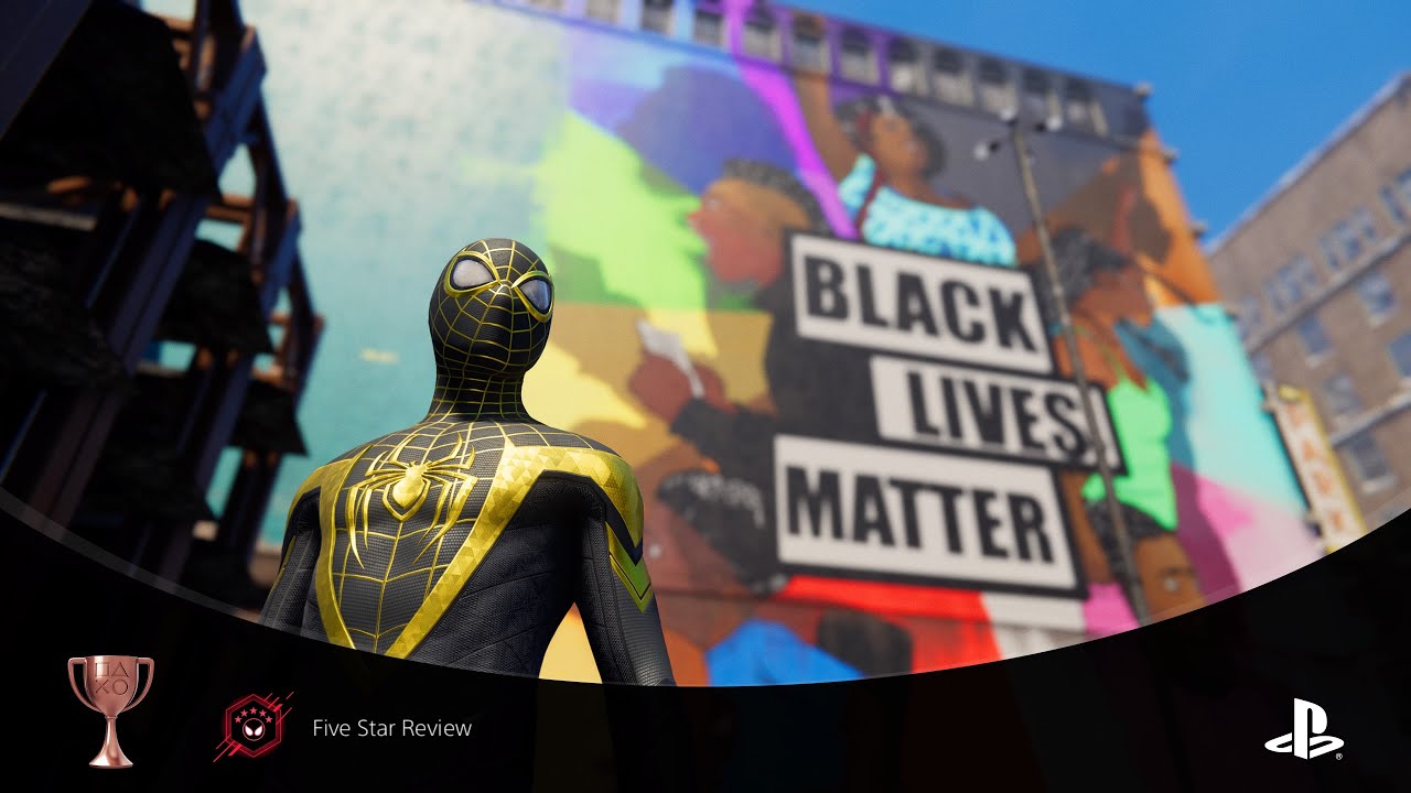 Five Star Review Trophy/Achievement Marvel's Spider-Man: Miles Morales