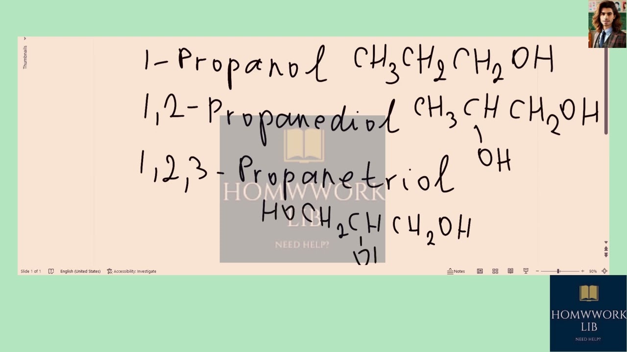 [Chemistry] Which liquid and least and most viscous? 1,2,3 propanetriol, 1,2-propanediol, 1-propano