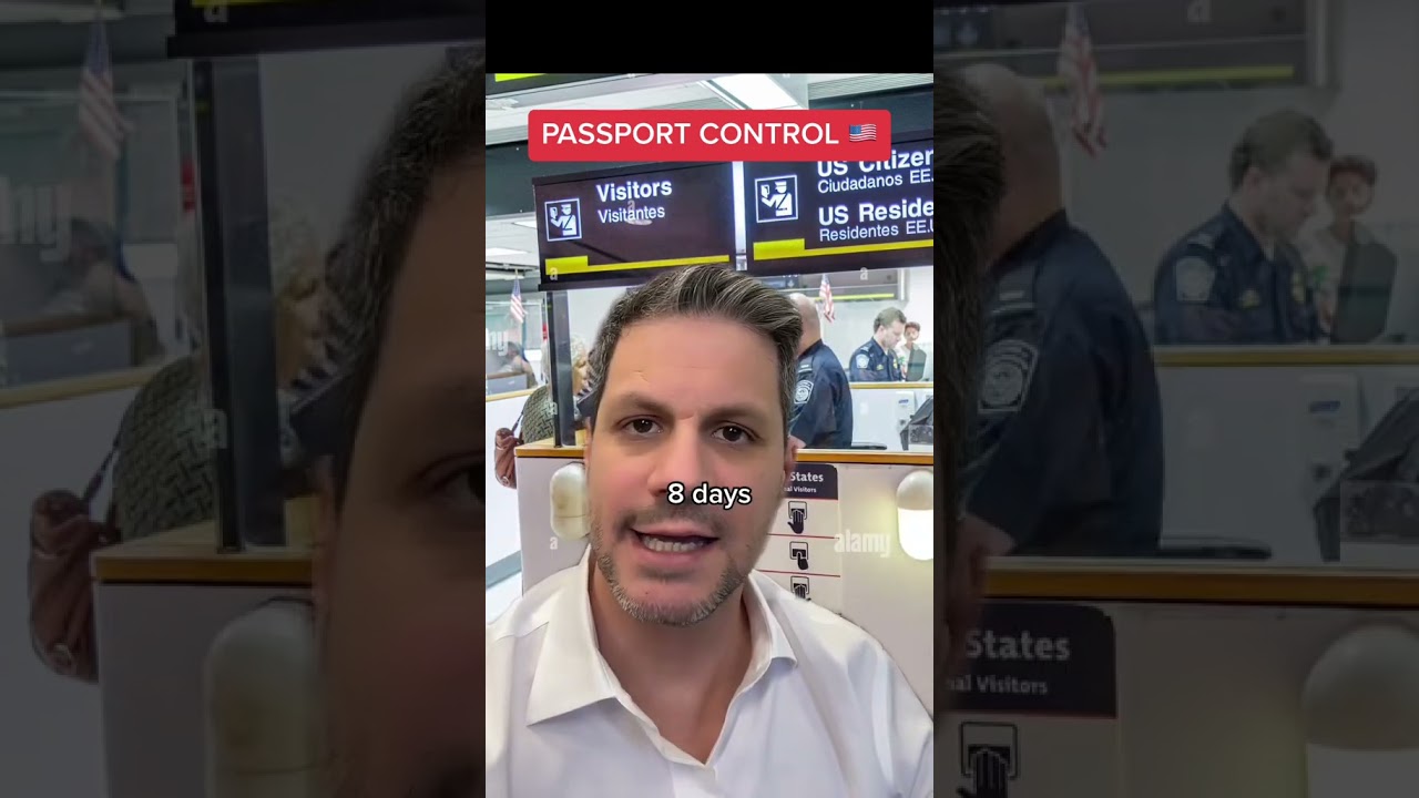 Real US Tourist Visa Interview at Passport Control: What to Expect 🇺🇸✈️ #usvisa #visainterview