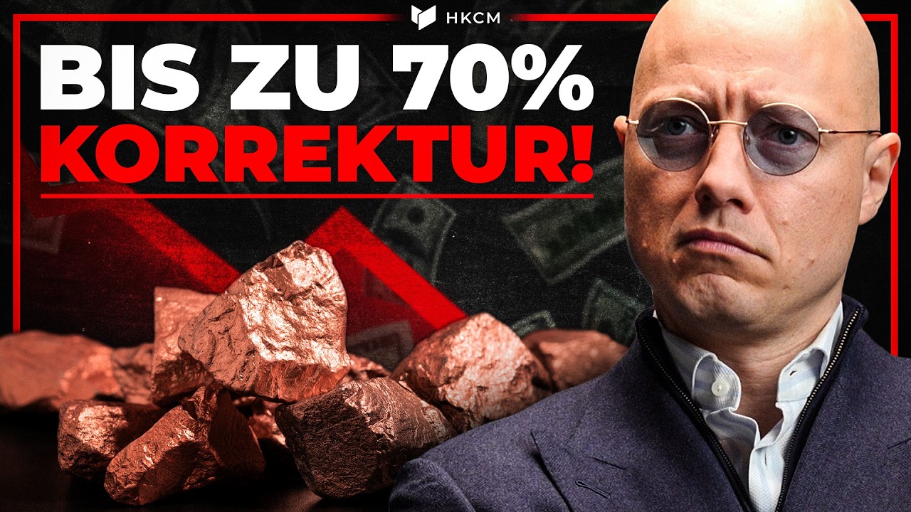 Vorsicht diese Minenaktien stehen vor der Korrektur!