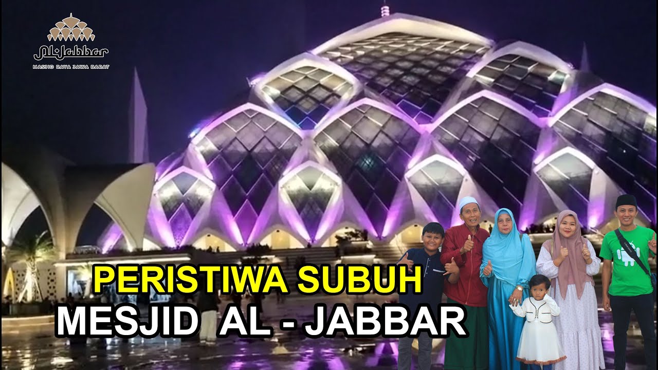 Spiritual dan visual mesjid Al jabbar