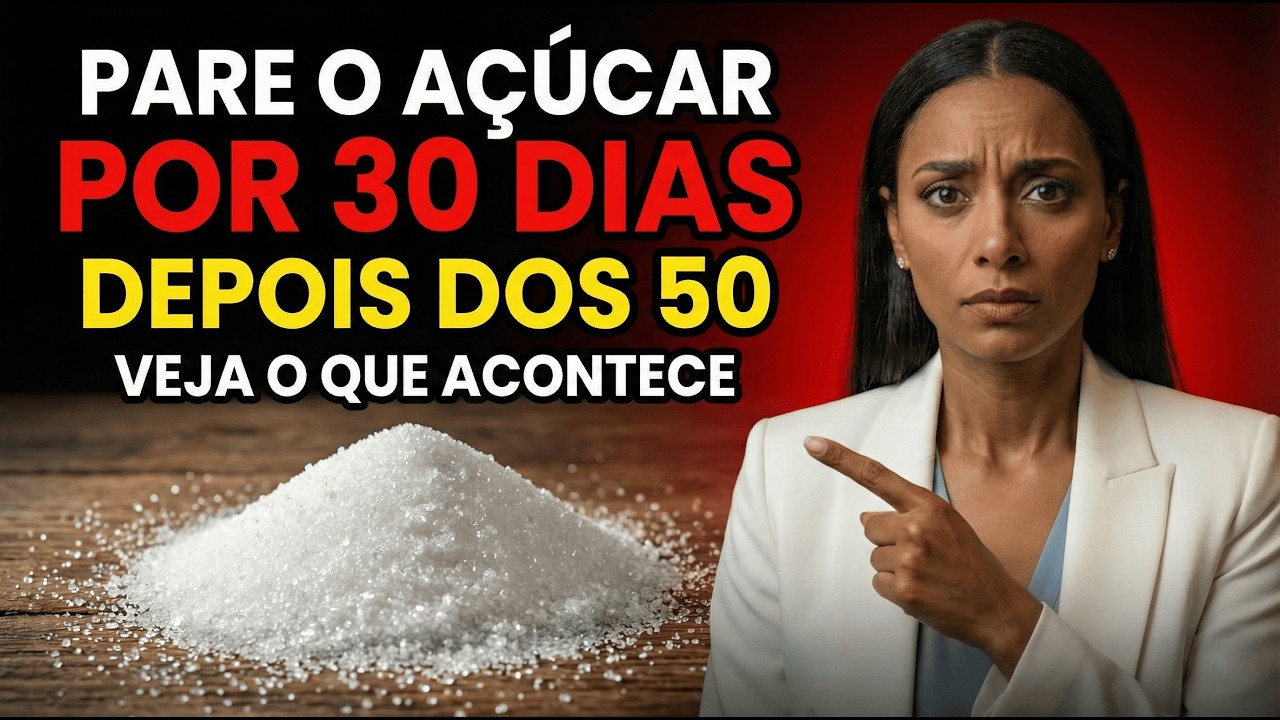 Depois dos 50: Veja o Que Acontece se Você Ficar 30 Dias Sem Açúcar