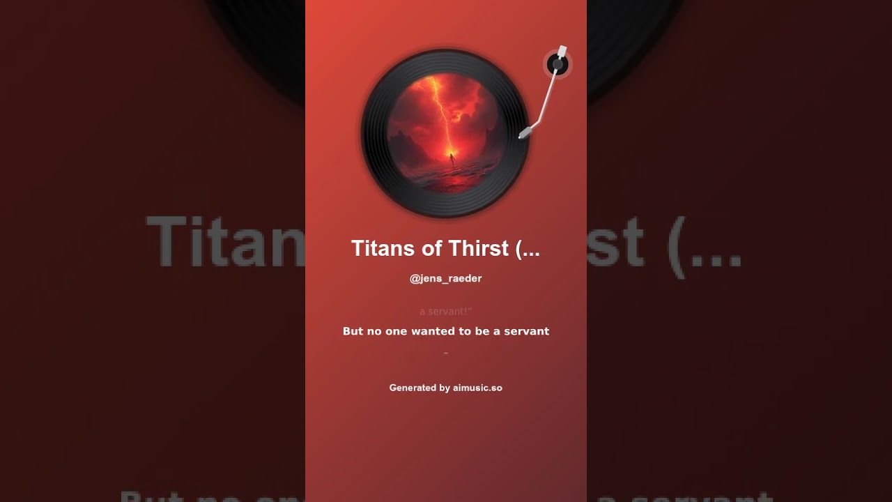 Titans of Thirst Durst der Titanen