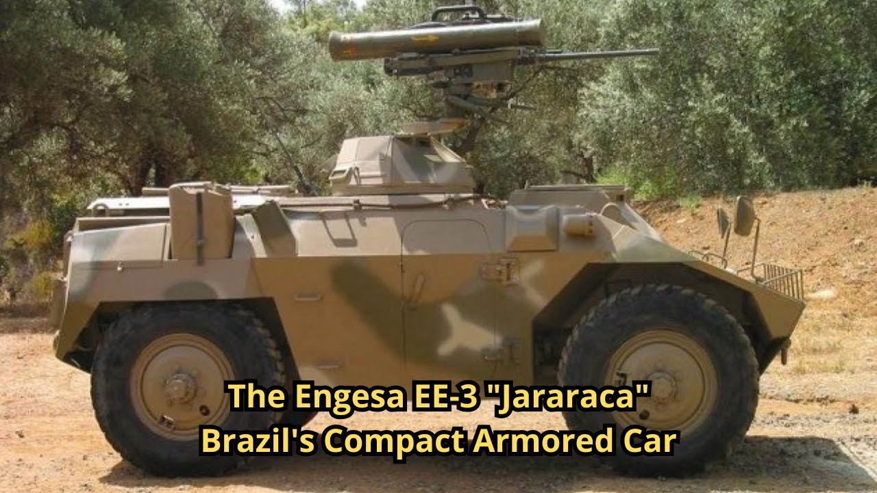 The Engesa EE 3 Jararaca Brazil's Compact Armored Car