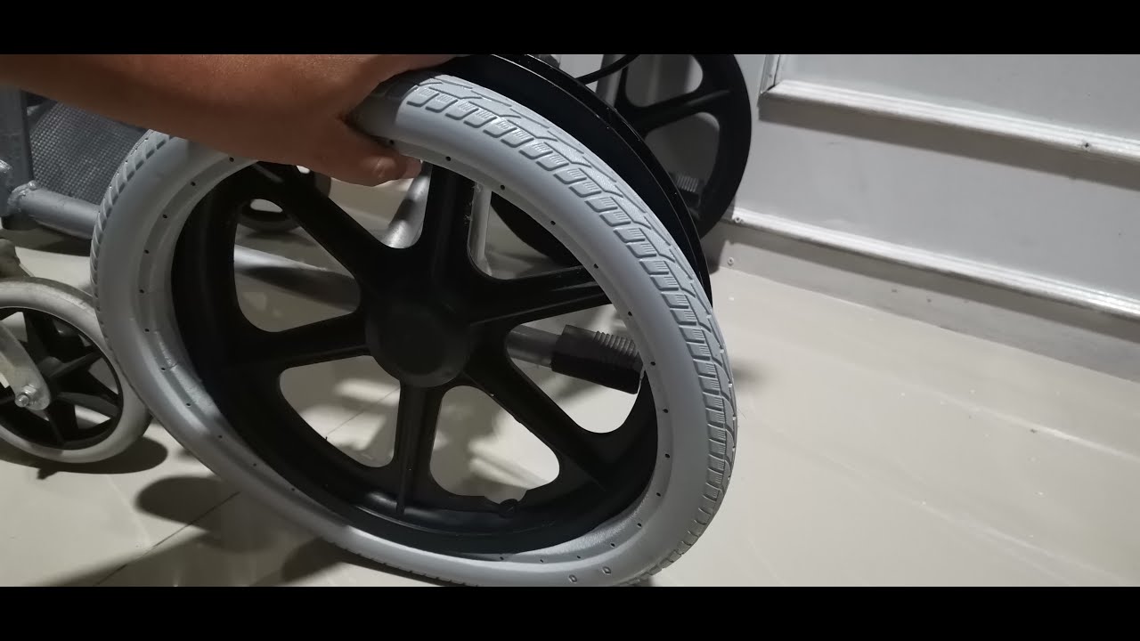 How To Install Wheelchair Solid Tire.