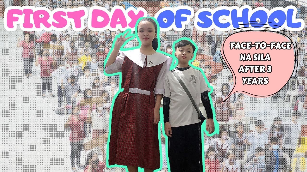 FIRST DAY OF SCHOOL EXCITED PUMASOK #firstdayofschool #backtoschool #trustissues #mommy #schoollife